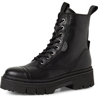 Tamaris Schnürstiefelette, Blockabsatz, Plateau, Schnürboots mit T-Prägung am Label Tamaris Schnürstiefelette, Blockabsatz, Plateau, Schnürboots mit T-Prägung am Label von tamaris