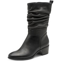 Tamaris Stiefel, Blockabsatz, Kurzstiefel mit Falten am slouchy Schaft Tamaris Stiefel, Blockabsatz, Kurzstiefel mit Falten am slouchy Schaft von tamaris