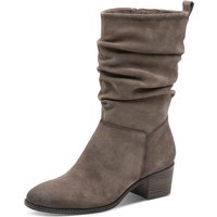 Tamaris Stiefel, Blockabsatz, Kurzstiefel mit Falten am slouchy Schaft von tamaris