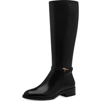 Tamaris Stiefel Blockabsatz, Langschaftstiefel mit T-Logoelement Tamaris Stiefel Blockabsatz, Langschaftstiefel mit T-Logoelement von tamaris