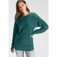 Tamaris Strickpullover, mit Knopfdetail von tamaris