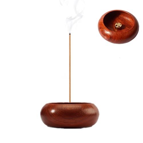 Tangger Räucherstäbchenhalter Incense Holder Wood räucherstäbchen Halter Handgefertigter Räucherstäbchenhalter Incense Stick Holder räucherstäbchen Sandelholz räuchergefäß Holz Incense Holder von tangger