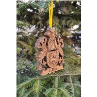 Handgeschnitzte Holzverzierung Nach Maß, Familienwappen, Baumschmuck, Wappen, Baumschmuck Handgeschnitzte Holzverzierung Nach Maß, Familienwappen, Baumschmuck, Wappen, Baumschmuck von tangram77