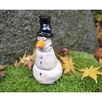 Keramik Weihnachtsdeko Schneemann Fabio Keramik Weihnachtsdeko Schneemann Fabio von tannwicht