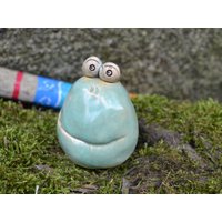Kleiner Keramik Frosch Tamme von tannwicht