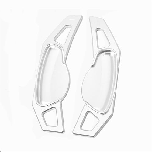 Auto-Schaltwippen Lenkradpaddel für Smart Fortwo 451 Forfour 453 2009-2017 Auto-Lenkrad-Schaltwippen Auto-Innenausstattung Schaltwippen,D/Sliver. von taoWtao