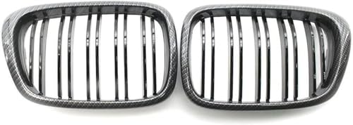 taoWtao Auto Frontstoßstange Grill Für BMW 5 Series E39 1999-2003 Kühlergrill Für Front Fronteinlassgitter Kühlergrill Frontgrill von taoWtao