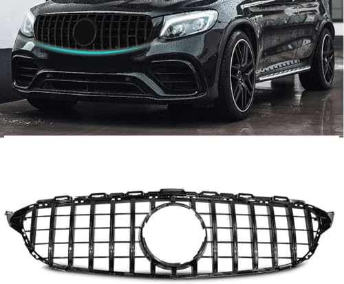 taoWtao Auto Frontstoßstange Grill Für Mercedes Benz C Class W205 2014-2018 Kühlergrill Für Front Fronteinlassgitter Kühlergrill Frontgrill von taoWtao