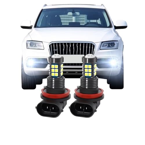 taoWtao Auto Nebelscheinwerfer Für Q5 8R 2008-2017 Auto Vorne Links/rechts Nebelscheinwerfer Tagfahrlampe Vordere Stoßstange von taoWtao