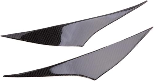 taoWtao Auto Scheinwerfer Augenbraue für Axela 2014-2016 Autoscheinwerfer Wimpern Augenbrauen Aufkleber Trim Auto Augenbrauen von taoWtao