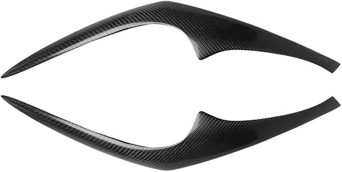 taoWtao Auto Scheinwerfer Augenbraue für Hyundai Tiburon Coupe 2003-2006 Autoscheinwerfer Wimpern Augenbrauen Aufkleber Trim Auto Augenbrauen von taoWtao