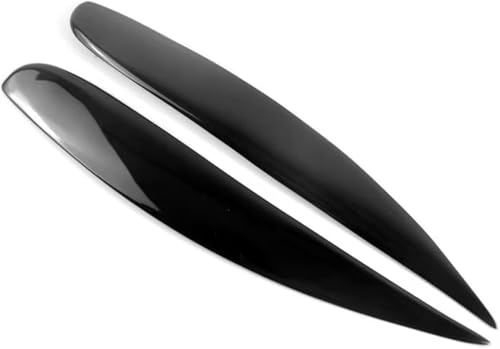 taoWtao Auto Scheinwerfer Augenbraue für Opel Corsa D VXR 2006-2014 Autoscheinwerfer Wimpern Augenbrauen Aufkleber Trim Auto Augenbrauen von taoWtao