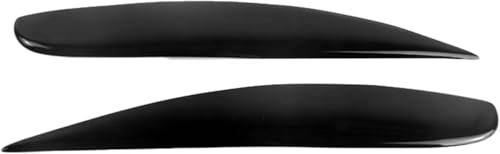 taoWtao Auto Scheinwerfer Augenbraue für Opel Corsa D VXR 2006-2014 Autoscheinwerfer Wimpern Augenbrauen Aufkleber Trim Auto Augenbrauen von taoWtao