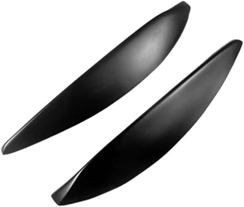 taoWtao Auto Scheinwerfer Augenbraue für Opel Vauxhall Astra H MK5 2004-2009 Autoscheinwerfer Wimpern Augenbrauen Aufkleber Trim Auto Augenbrauen von taoWtao