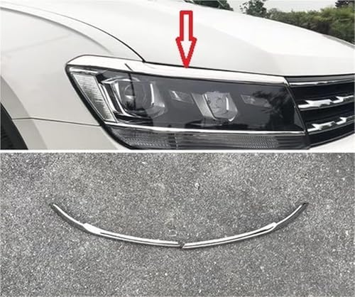taoWtao Auto Scheinwerfer Augenbraue für Tiguan MK2 European Version 2017-2021 Autoscheinwerfer Wimpern Augenbrauen Aufkleber Trim Auto Augenbrauen,A/2PIECES Black taoWtao Auto Scheinwerfer Augenbraue für Tiguan MK2 European Version 2017-2021 Autoscheinwerfer Wimpern Augenbrauen Aufkleber Trim Auto Augenbrauen,A/2PIECES Black von taoWtao