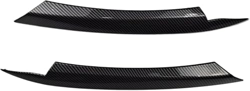 taoWtao Auto Scheinwerfer Augenbraue für VW Passat B7 Seadn Variant Alltrack 2010-2014 Autoscheinwerfer Wimpern Augenbrauen Aufkleber Trim Auto Augenbrauen,A/Carbon Look von taoWtao