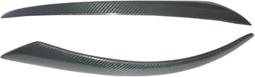 taoWtao Auto Scheinwerfer Augenbraue für Volvo S40 V50 2004-2012 Autoscheinwerfer Wimpern Augenbrauen Aufkleber Trim Auto Augenbrauen von taoWtao