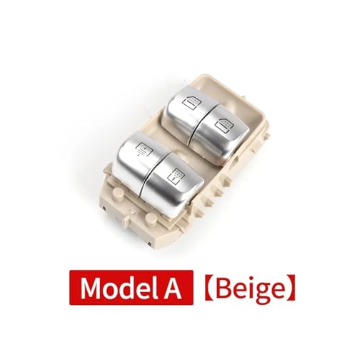 taoWtao Fensterheber Schalter Für Benz W213 W222 S550e S600 S63 2016 2017 2018-2021 2229051505 Elektrische Master Fenster Control Und Control Switch Power Taste,B/Model A Beige taoWtao Fensterheber Schalter Für Benz W213 W222 S550e S600 S63 2016 2017 2018-2021 2229051505 Elektrische Master Fenster Control Und Control Switch Power Taste,B/Model A Beige von taoWtao