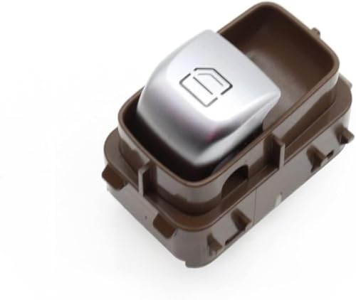taoWtao Fensterheber Schalter Für Mercedes Benz W253 GLC-Class 2015 2016-2021-2059056811 Elektrische Master Fenster Control Und Control Switch Power Taste,C/C-1pc Brown von taoWtao