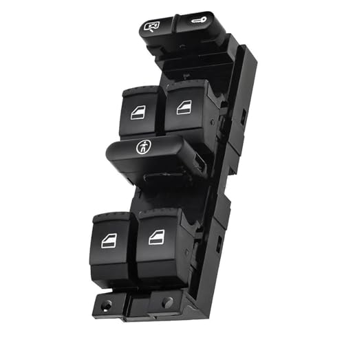 taoWtao Fensterheber Schalter Für VW Bora Jetta Golf MK4 Passat B5 Elektrische Master Fenster Control Und Control Switch Power Taste,G/Black 7 von taoWtao