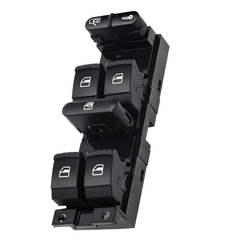 taoWtao Fensterheber Schalter Für VW Bora Jetta Golf MK4 Passat B5 Elektrische Master Fenster Control Und Control Switch Power Taste,I/Black 9. von taoWtao