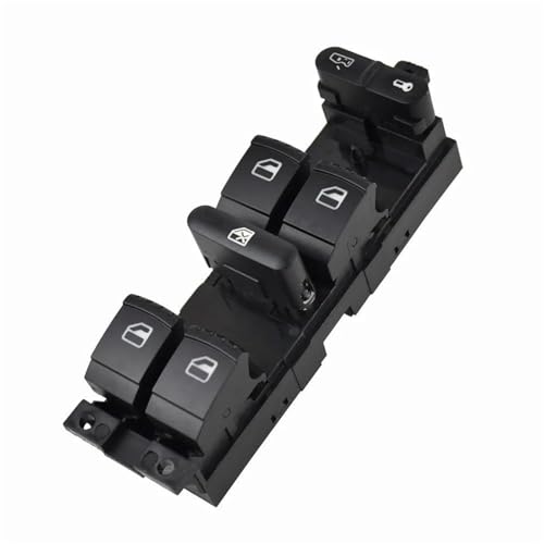 taoWtao Fensterheber Schalter Für VW Jetta Bora MK4 Golf Passat GTI 1998-2005 Elektrische Master Fenster Control Und Control Switch Power Taste,B/Black 2. taoWtao Fensterheber Schalter Für VW Jetta Bora MK4 Golf Passat GTI 1998-2005 Elektrische Master Fenster Control Und Control Switch Power Taste,B/Black 2. von taoWtao