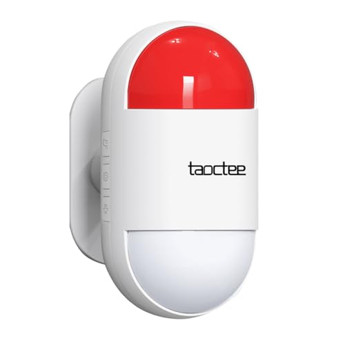 taoctee Panikknopf Alarm mit Sirene Stroboskop Fernbedienbarer Notfallalarm für Haus Geschäft Leicht Kompakt taoctee Panikknopf Alarm mit Sirene Stroboskop Fernbedienbarer Notfallalarm für Haus Geschäft Leicht Kompakt von taoctee