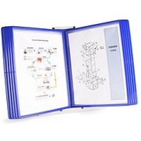 tarifold Sichttafelsystem EASY LOAD 434901 DIN A4 blau mit 10 St. Sichttafeln von Tarifold