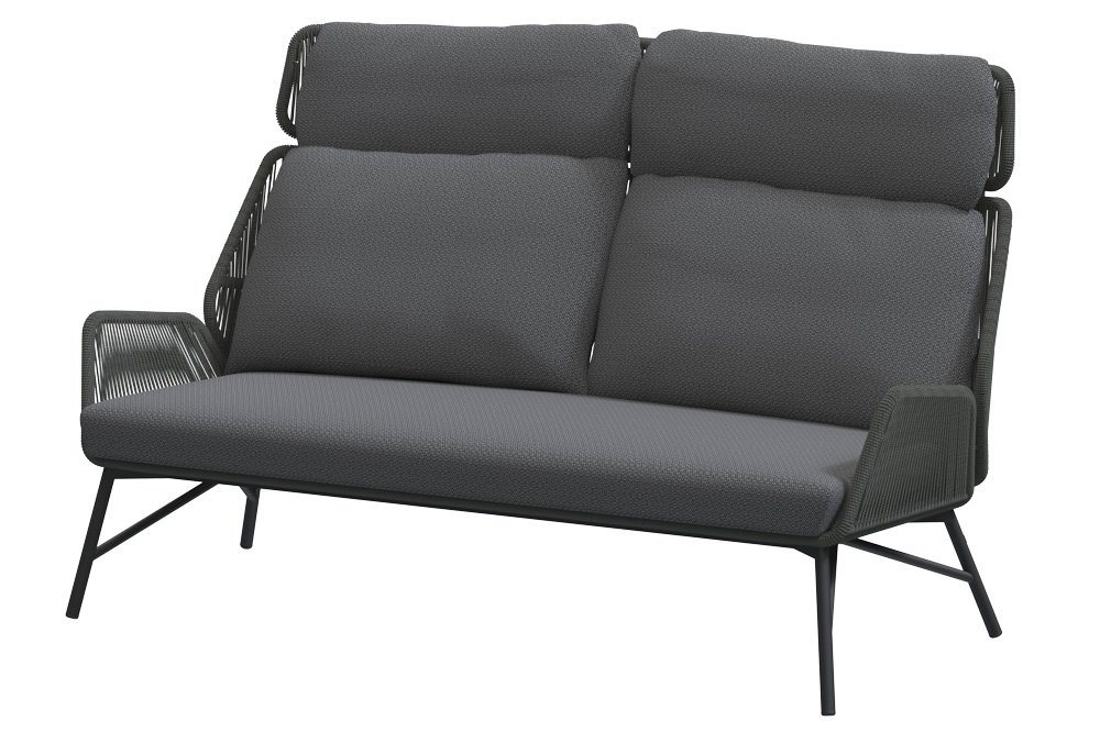 taste by 4 seasons Gartenlounge-Bank 4Seasons Carthago Sofa Platinum, inkl. 3 Kissen (1) von taste by 4 seasons