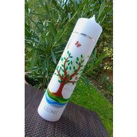 Taufkerze Lebensbaum Baum Mädchen Junge Kerze -Taufe - Handarbeit Keine Folie Inkl. Wachsbeschriftung Taufkerze Lebensbaum Baum Mädchen Junge Kerze -Taufe - Handarbeit Keine Folie Inkl. Wachsbeschriftung von taufkerzenwaltrop
