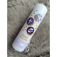 Taufkerze Mädchen Symbole von taufkerzenwaltrop