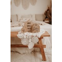 Deko - Holzhäuschen Mit Gravur/Personalisiert Deko - Holzhäuschen Mit Gravur/Personalisiert von tausendschoenPauline