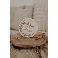 Geschenk Mama Glück Ist Eine Holzschild Mit Spruch Geschenk Mama Glück Ist Eine Holzschild Mit Spruch von tausendschoenPauline