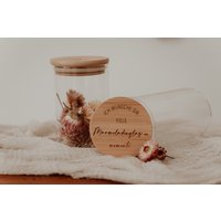 Vorratsglas Mit Holzdeckel 550M Marmeladenglasmomente Vorratsglas Mit Holzdeckel 550M Marmeladenglasmomente von tausendschoenPauline