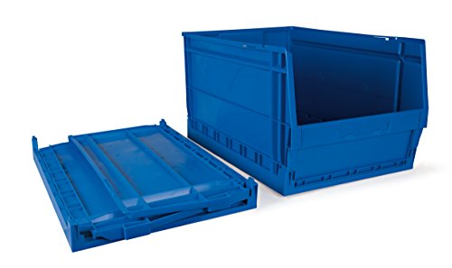 Tayg 210020 Lagersichtkasten, Kunststoff, blau, faltbar, 600 x 400 x 325 mm von Tayg