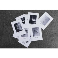 Recycled Thoughts Kunstdruck Serie | Visual Poetry Schwarz-Weiß Grunge Raumdekor von taylortaradashart