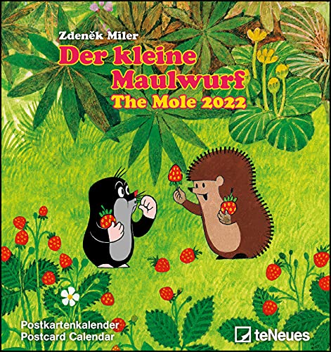 Der kleine Maulwurf 2022 - Postkarten-Kalender - Kalender-mit-Postkarten - zum-raustrennen - 16x17: The Mole von teNeues