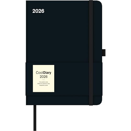 Black 2026 - Diary - Buchkalender - Taschenkalender - 16x22: Cool Diary von N NEUMANNVERLAGE