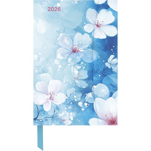 Bright Flowers 2026 - Diary - Buchkalender - Taschenkalender - 10x15: Magneto Diary von N NEUMANNVERLAGE
