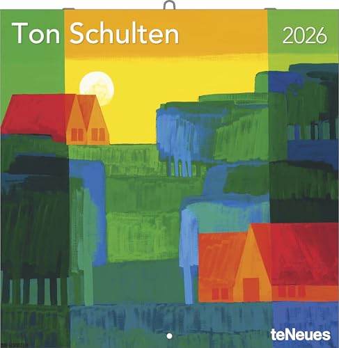 Ton Schulten 2026 - Wand-Kalender - Broschüren-Kalender - 30x30 - 30x60 geöffnet - Kunst-Kalender von N NEUMANNVERLAGE