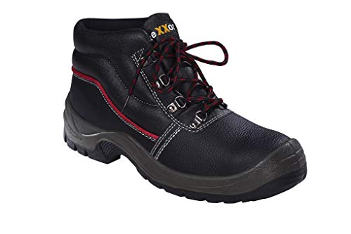 teXXor® S3-Sicherheitsschnürstiefel LE MANS, schwarz/rot, Gr. 37 von texxor