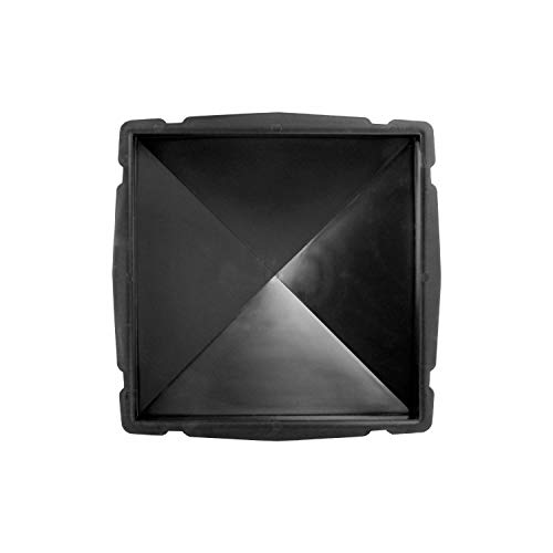 @tec Betonform Schalungsform Gießform Polypropylen (Kunststoff) - Pfeilerabdeckung/Mauerabdeckung - Pyramide/spitz zulaufend 30 x 30 x 7,5cm von @tec