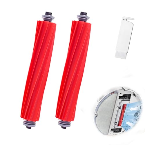 2 Stück Hauptbürste Zubehör - Kompatibel mit für Roborock Q Revo Serie, S7 S7 Plus S7 MaxV S7 MaxV Plus S7 MaxV Ultra Q7 Q7 Max Q7 Max Plus Q7 MaxV Q7 MaxV Ultra Roboterstaubsauger 2 Stück Hauptbürste Zubehör - Kompatibel mit für Roborock Q Revo Serie, S7 S7 Plus S7 MaxV S7 MaxV Plus S7 MaxV Ultra Q7 Q7 Max Q7 Max Plus Q7 MaxV Q7 MaxV Ultra Roboterstaubsauger von technodry
