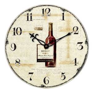 home24 Wanduhr WT 1012 Merlot MDF Mitteldichte Holzfaserplatte Ø 34cm Multicolor home24 Wanduhr WT 1012 Merlot MDF Mitteldichte Holzfaserplatte Ø 34cm Multicolor von home24