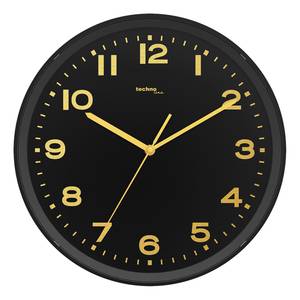 home24 Wanduhr WT 8500 Kunststoffgehäuse Ø 30cm Schwarz/Schwarz/Gold home24 Wanduhr WT 8500 Kunststoffgehäuse Ø 30cm Schwarz/Schwarz/Gold von home24