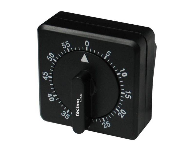 technoline Eieruhr Technoline Kurzzeitwecker KZW analog schwarz von technoline