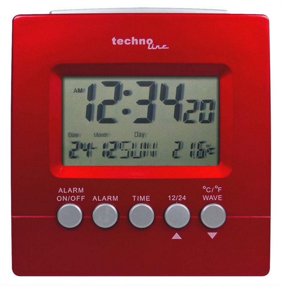 technoline Funkwecker Technoline Funkwecker WT 228 digital rot technoline Funkwecker Technoline Funkwecker WT 228 digital rot von technoline