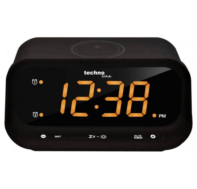 technoline Funkwecker WT 477 - Funkwecker - schwarz von technoline