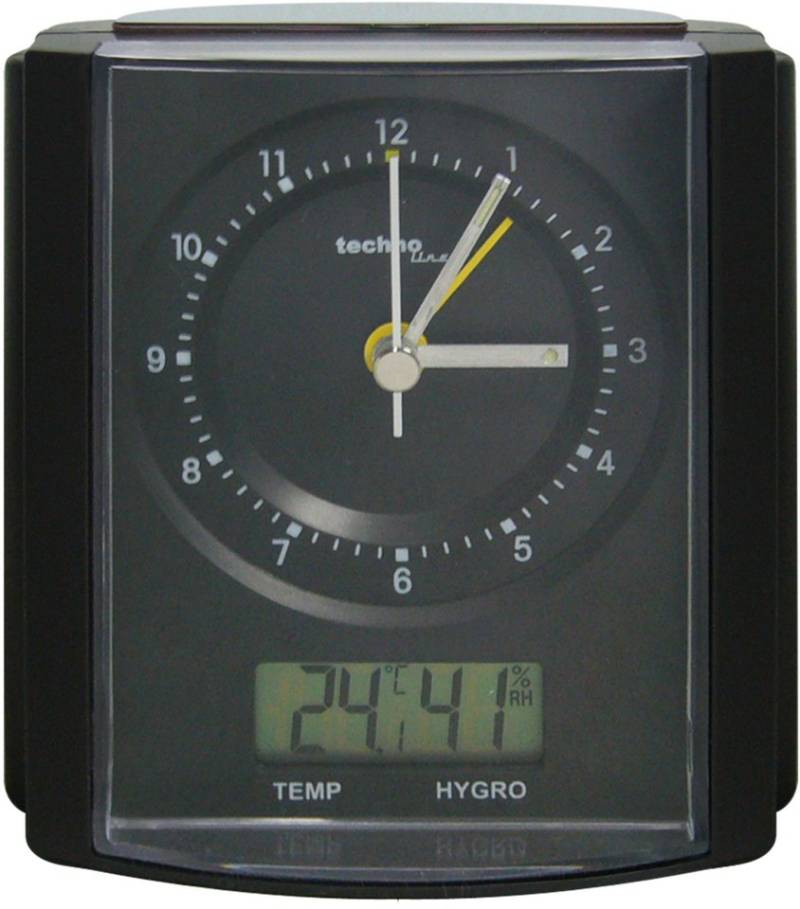 technoline Funkwecker WT 770 mit Temperatur- und Luftfeuchteanzeige von technoline