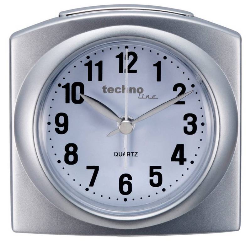 technoline Kinderwecker Modell L silber - Quarzwecker, beleuchtet, mit Schlummerfunktion, Sil technoline Kinderwecker Modell L silber - Quarzwecker, beleuchtet, mit Schlummerfunktion, Sil von technoline